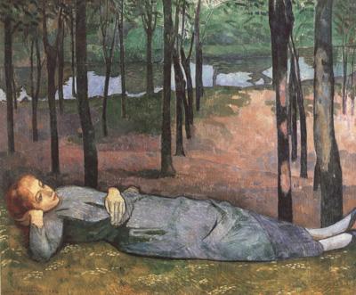 Emile Bernard Madeleine au Bois d'Amour (mk19) France oil painting art